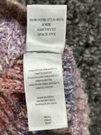 Rails Josie Space Dye Cardigan Sweater Womens S Amethyst V Neck Chunky Knit Soft