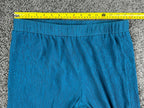 Hatch Women's Size 4 Blue Crinkle Pull-On Casual Pants Relaxed Trousers
