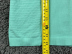 Athleta Flurry Blizzard Turtleneck Womens Mint Green Thumbhole Seamless Sz M