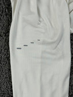 Nike Swift Dri-FIT UV 1/4 Zip Running Top Women White Long Sleeve Thumbholes L