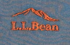 L.L.Bean Fleece Jacket Men Blue Full Zip Waffle Knit Thumbhole Cuffs Sz L