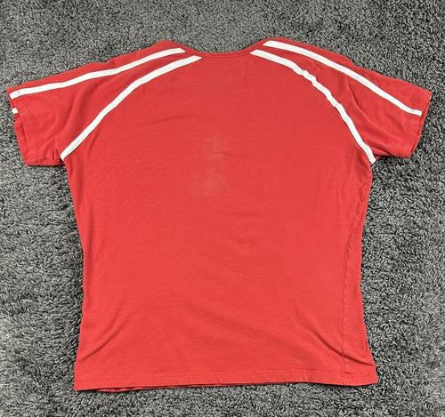 BMW Motorrad Womens Red Retro Road Racing Style Motorcycle Tee Shirt Turkey XXL