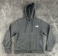 The North Face Women’s Everyday Full Zip Hoodie Gray Fleece Jacket Sz Medium