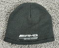Mercedes AMG Driving Academy Beanie Hat Black Embroidered Logo Knit Winter