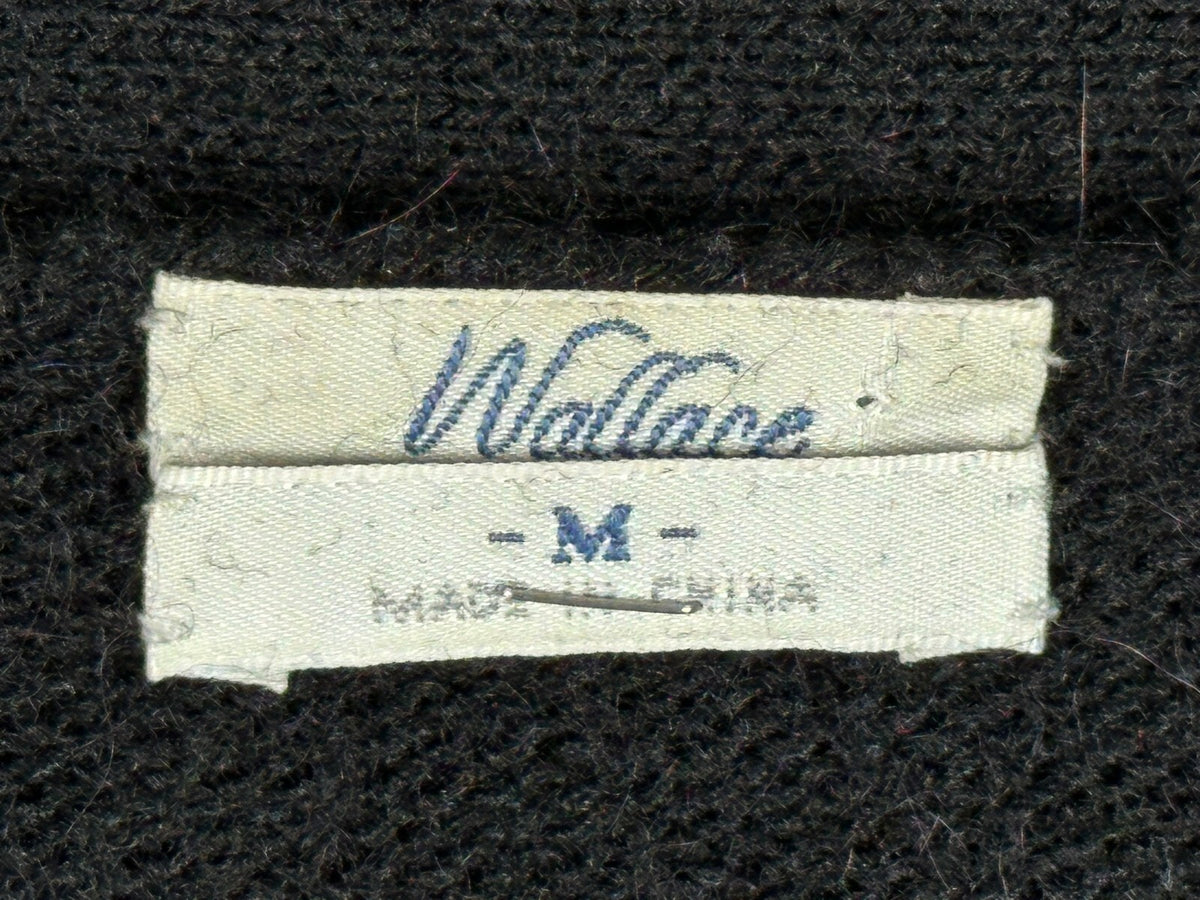 Wallace Madewell Womens Black Alpaca Wool Elbow Patch Cardigan Sweater Size M