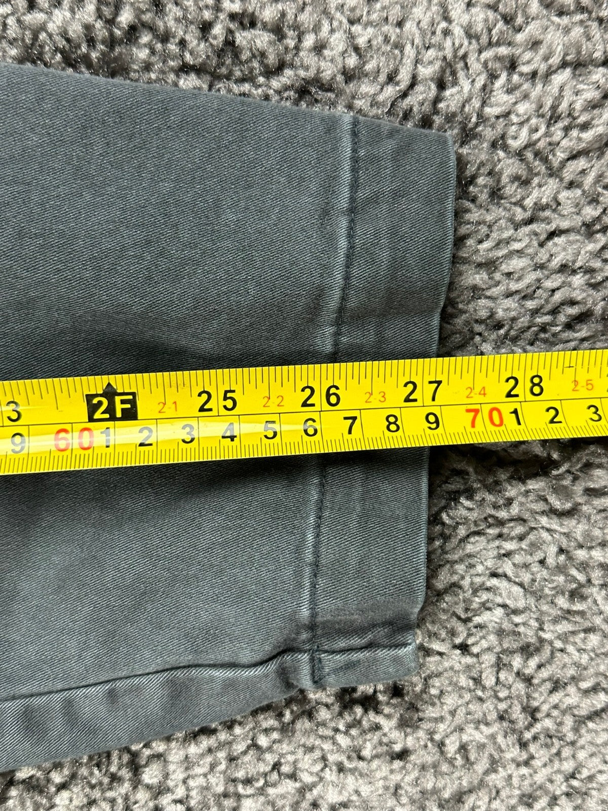 ATM Anthony Thomas Melillo Pants Womens 12 Washed Black Stretch Cotton Utility