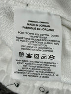 Nike NSW HBR Big Swoosh Fleece Shorts Mens XL White Black AR3161-100