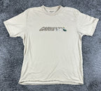 Carhartt WIP Mens XL Wall Beige Dandelion Script Organic T-Shirt