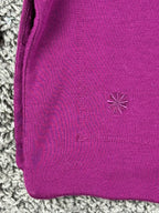 Athleta Womens XS Magenta Purple Coaster Luxe Recover Sweatshirt Thumbholes