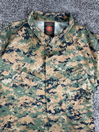 USMC Woodland Marpat Blouse Mens Medium Regular MCCUU Combat Utility Shirt