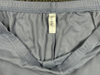 Nicole Miller New York Womens Pajama Set Large Blue Ribbed Top and Pants PJs