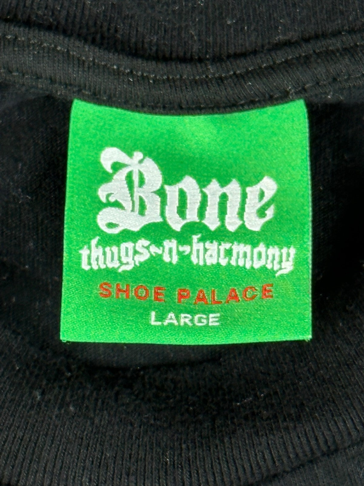 Bone Thugs-N-Harmony The Art of War Embroidered T-Shirt Black Large L