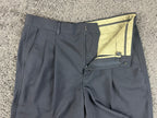 Arnold Palmer Mens Golf Shorts Navy Blue 34 Pleated 9 Inseam Polyester