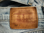 Levi's Premium Womens 24x28 501 S Skinny Jeans Light Wash Button Fly Denim