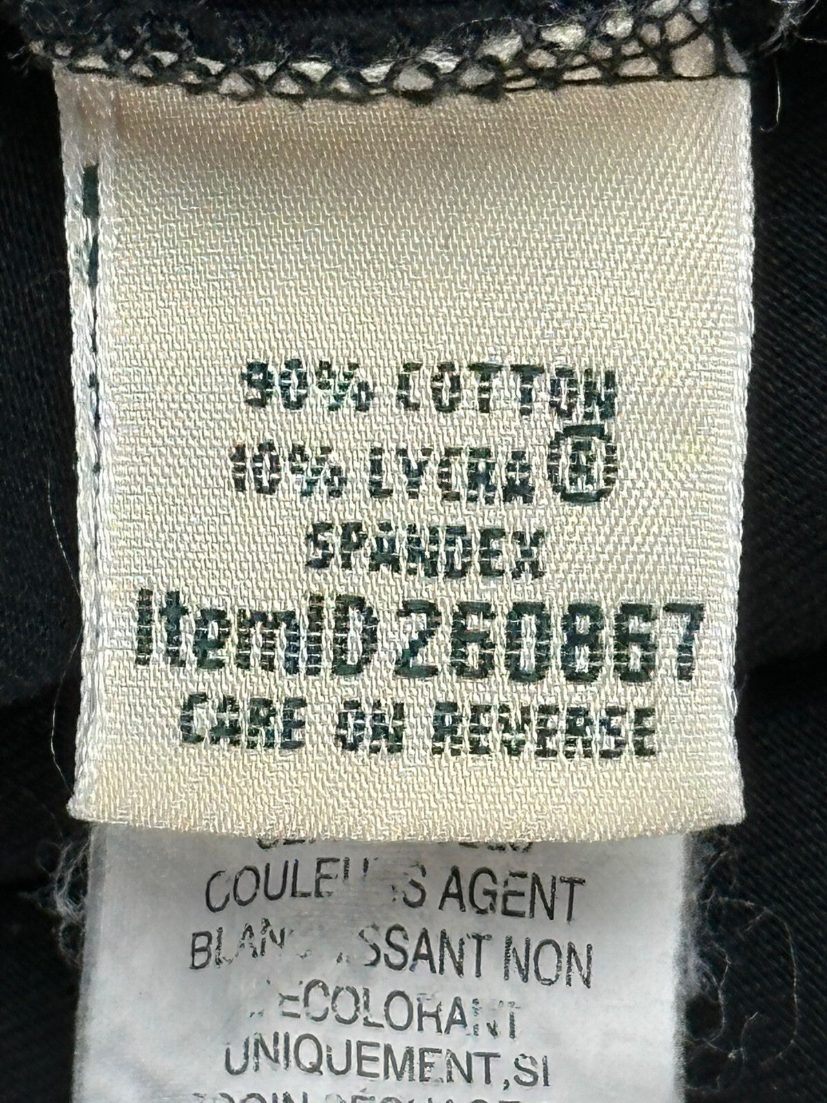 LL Bean Perfect Fit Pants Women's Medium Regular Black Cotton Lycra Straight Leg