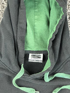 Oregon Ducks Hoodie Men Black Green Stadium Athletics Pullover Sweatshirt Sz L