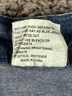Vintage Blue Willi’s Womens Blue Stretch Straight Leg Jeans High Rise Size 38