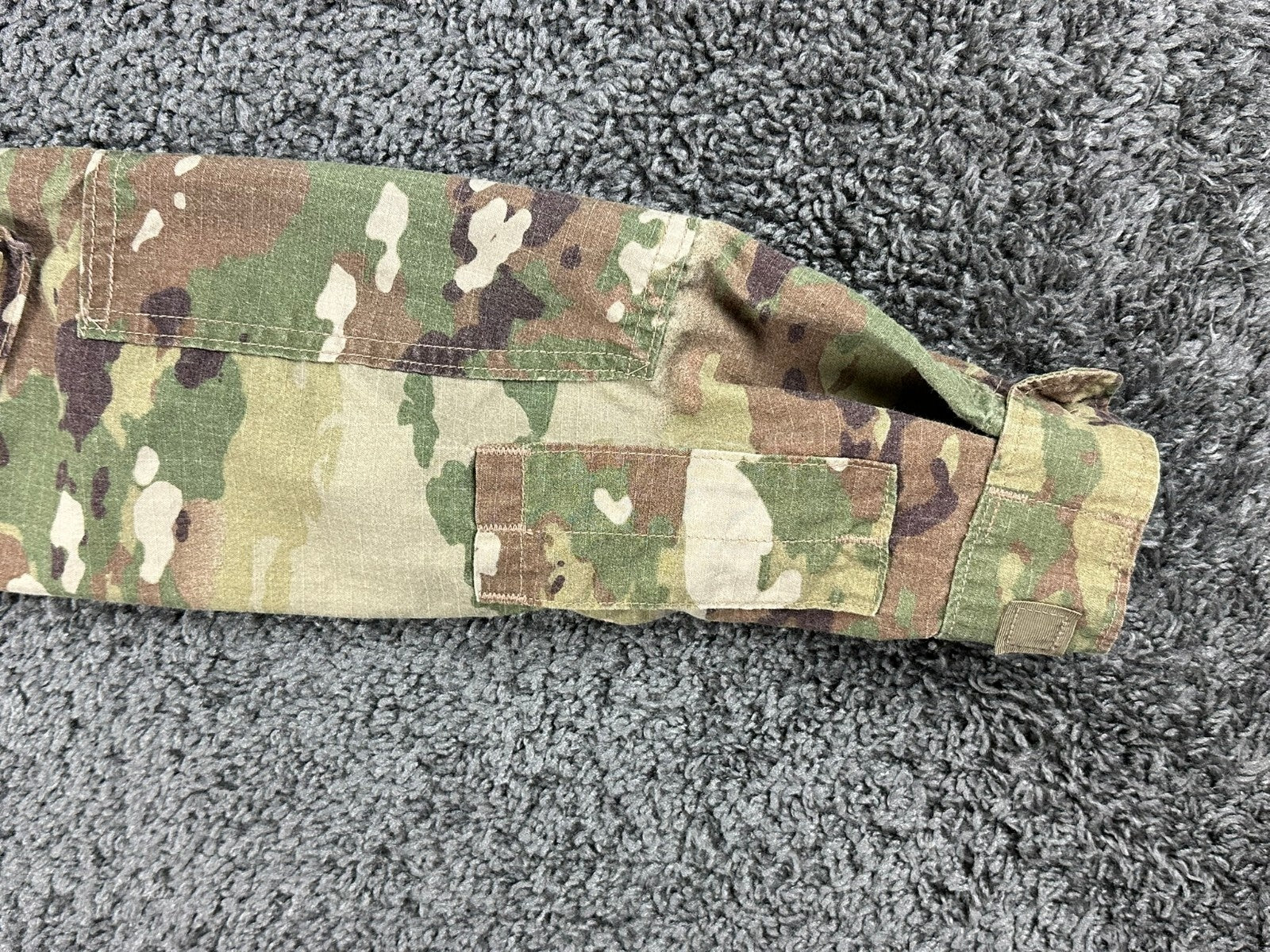 US Army OCP FRACU Combat Jacket  Regular Flame Resistant Multicam Coat Sz Medium