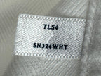 Charles Tyrwhitt Mens White Herringbone Non Iron French Cuff Dress Shirt 17/37