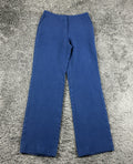 Lafayette 148 New York Womens 2M Night Out Blue Wool Silk Trousers Pants
