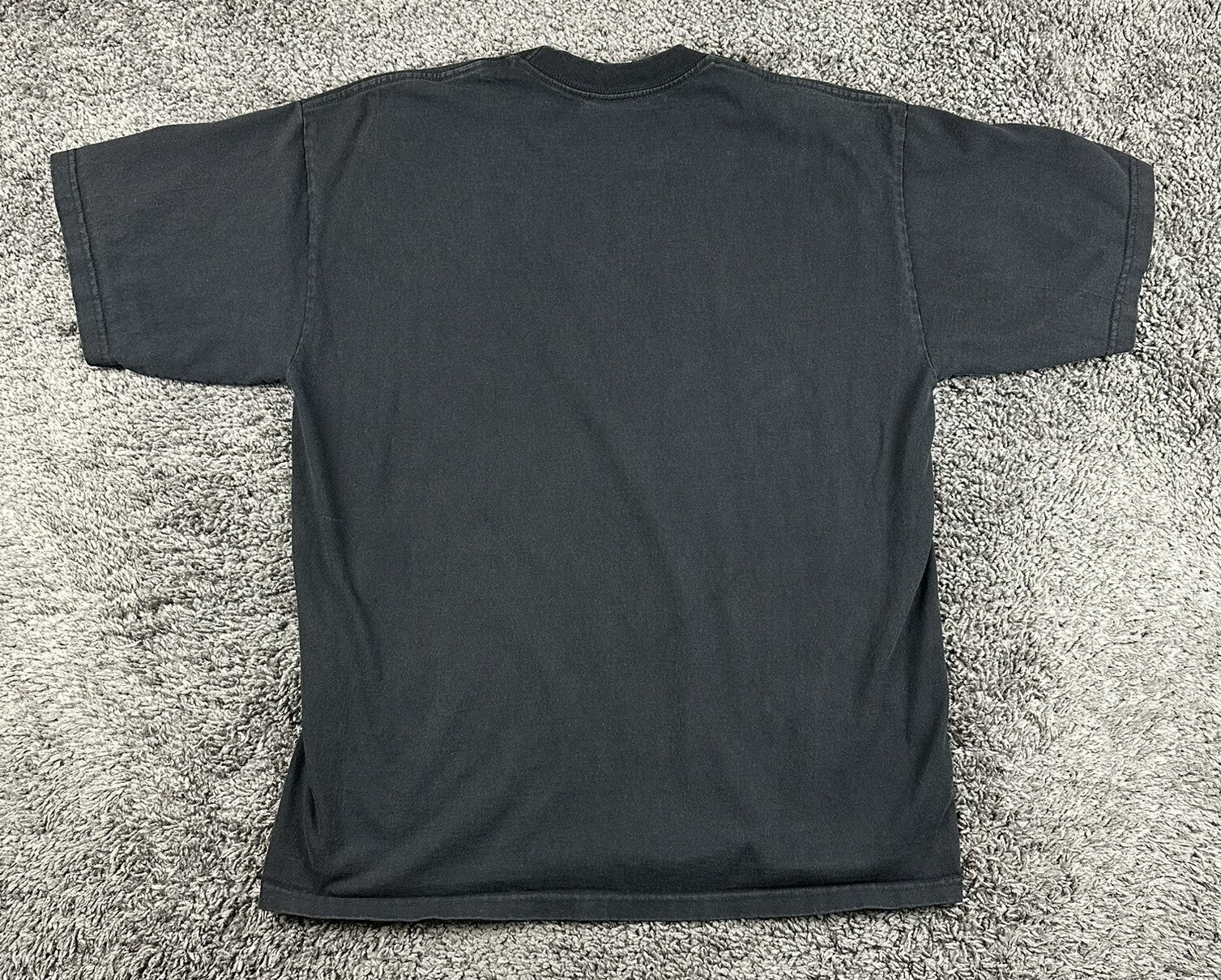 Pro Club Heavyweight Mens T Shirt  Faded Black Blank 100% Cotton Streetwear XL