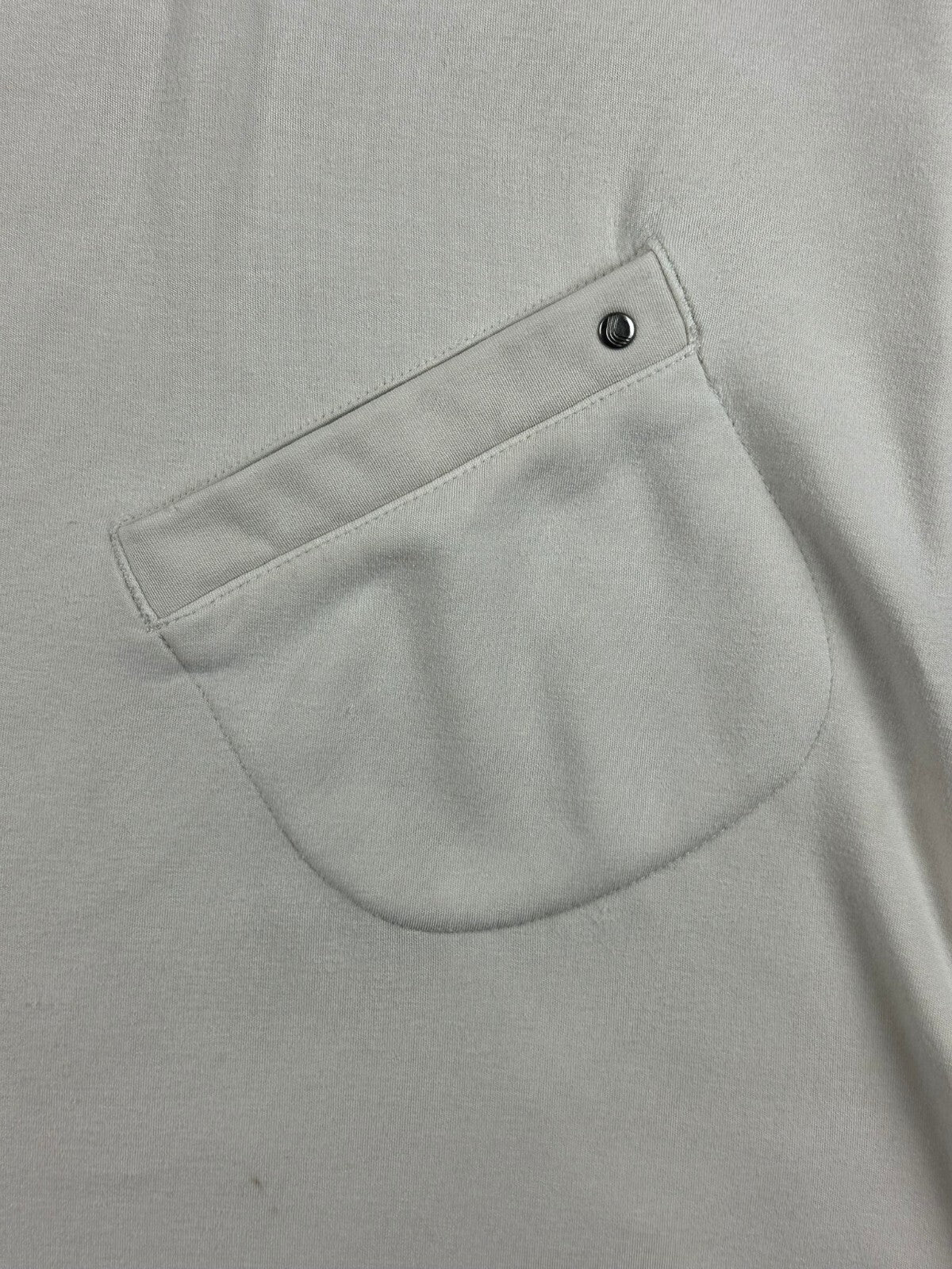 Lolë Womens L White Call Me Cowl Neck Pocket Sweatshirt Tunic Dress