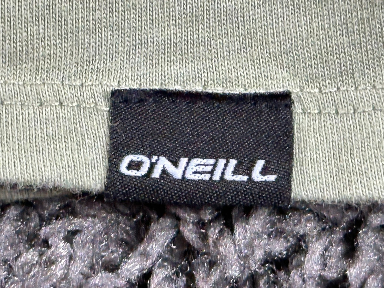 O’Neill Mens Logo Graphic T Shirt Sage Green Cotton Surf Skate Sz Large