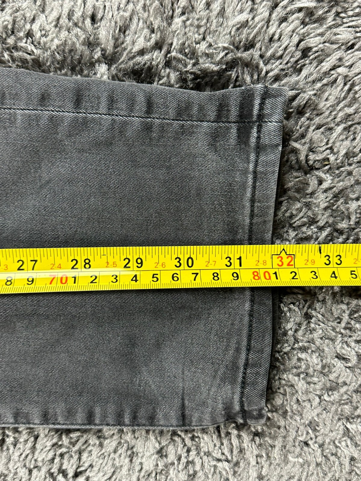 American Eagle Next Level Flex Jeans Mens Black Straight Stretch Denim Sz 34x34