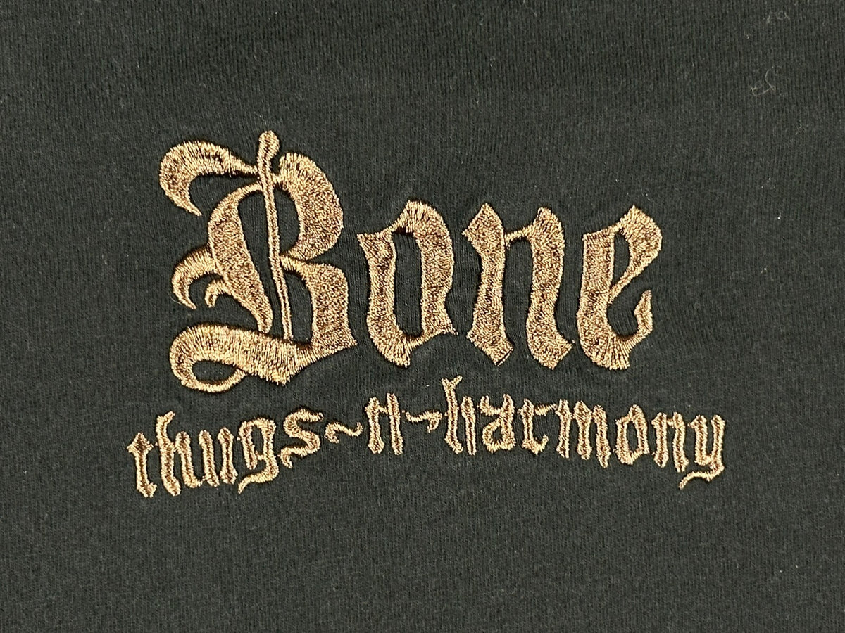 Bone Thugs-N-Harmony The Art of War Embroidered T-Shirt Black Large L