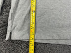 Vintage Y2K Ocean Pacific Mens XXL Grey Thermal Long Sleeve Shirt Waffle Knit OP
