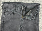 American Eagle Womens 10 Black Wash Ne(x)t Level Stretch Artist Flare Jeans