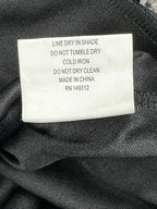 Selfie Leslie Womens US L Black Ruffle Hem Mini Dress Adjustable Straps NWT