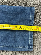 Vintage Blue Willi’s Womens Blue Stretch Straight Leg Jeans High Rise Size 38