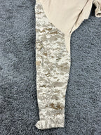 Rothco Desert Digital Camo Tactical Combat Shirt Men's Military Zip Pockets Sz S