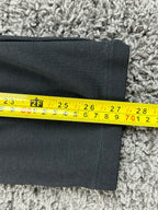 Eileen Fisher Black Milano Viscose Knit Slim Tapered Dress Pants Stretch S/P