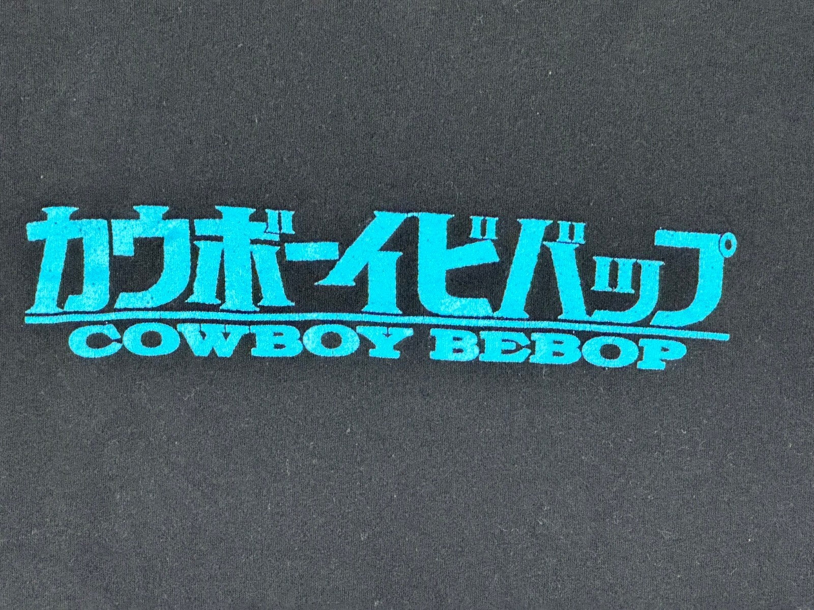 Cowboy Bebop Shirt Black BoxLunch Anime Graphic Crew Tee Spike Faye Sz Small