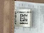 Adidas 2000 Luxe Wrap Satin Rhinestone Mini Skirt Beige Tan Medium