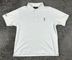 Eastside Golf Men's Core Pique AMP Golf Polo Shirt Bright White XL