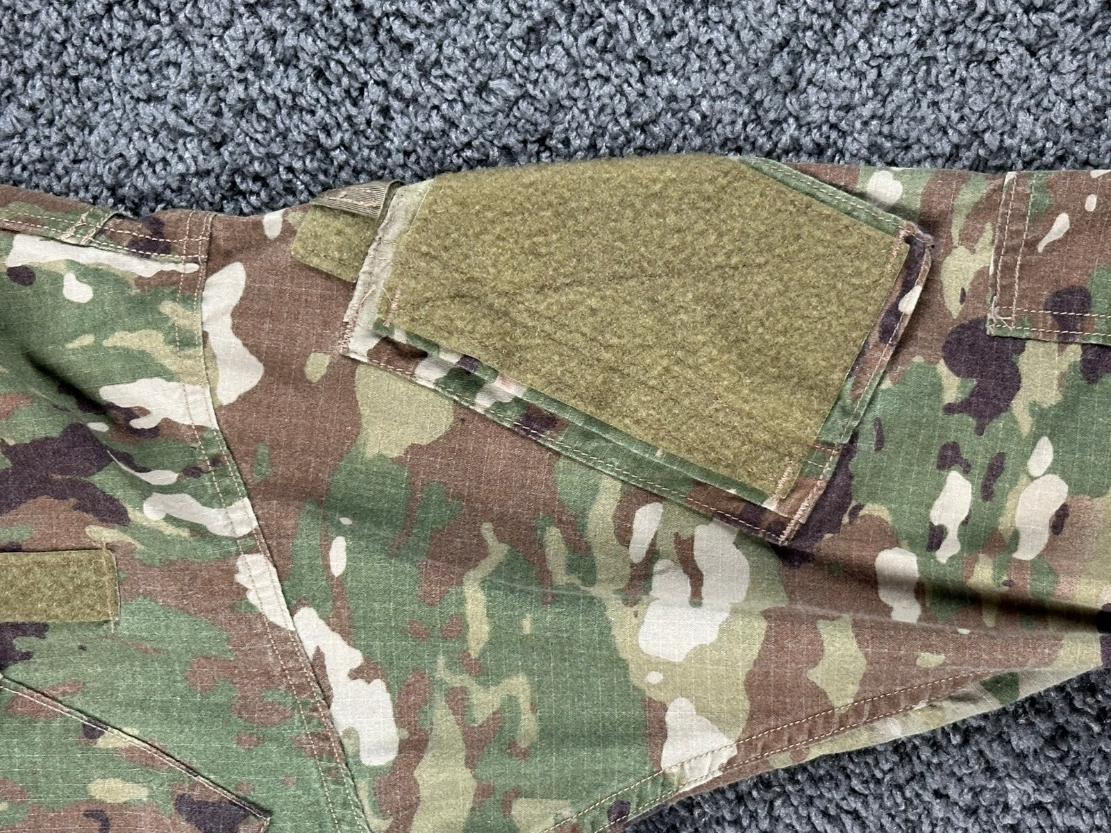 US Army OCP FRACU Combat Jacket  Regular Flame Resistant Multicam Coat Sz Medium