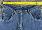 Vintage Blue Willi’s Womens Blue Stretch Straight Leg Jeans High Rise Size 38