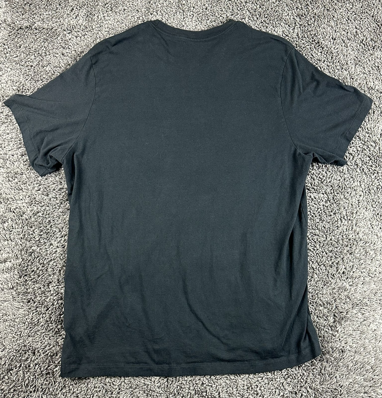 Nike Sportswear Club Mens T Shirt Black Embroidered Futura Logo Tee Sz 2XL
