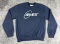 Carhartt WIP Orbit Sweat Mens Small S Navy Blue Crewneck Sweatshirt Pullover