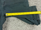 NYDJ Briella Womens 4 Black Roll Cuff Bermuda Jean Shorts