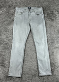 PAIGE Mens 32 Lennox Vintage Grey Sky Slim Fit Denim Jeans USA