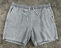 Outerknown Sur Sweatshorts Mens Faded Black Hemp Organic Cotton Blend Shorts XXL