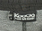 KooGa Rugby Shorts Mens Small Black Pockets Elastic Waist Training Athletic 32