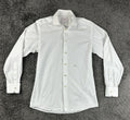 Camicissima Milano Dress Shirt Mens 39/15.5 White Extra Slim Fit Model Crema