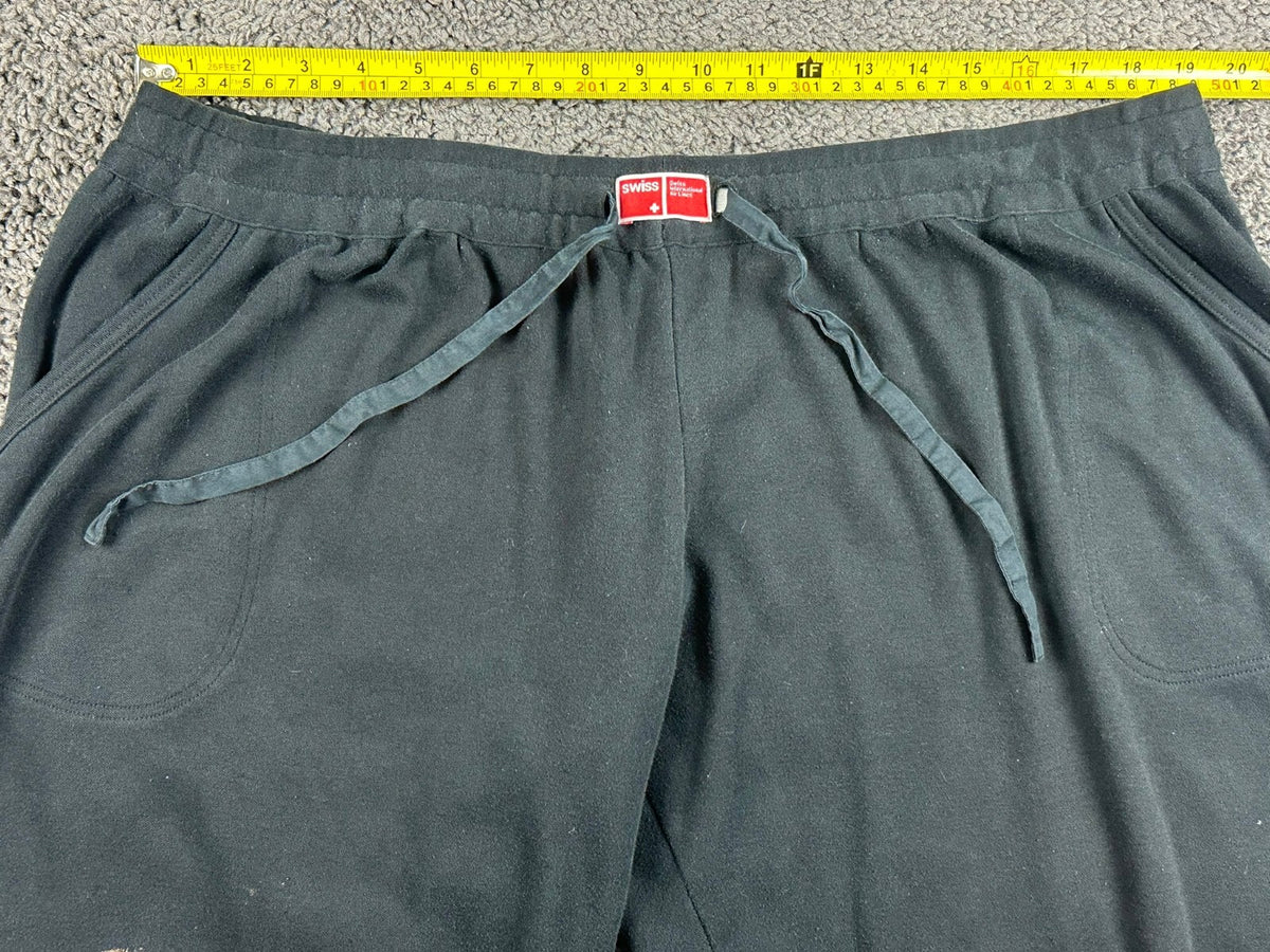 Swiss Air Lines Van Laack Pajama Lounge Pants XL XXL Black First Class Unisex