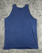 Vintage 90s Russell Athletic Mens XXL Blue Cotton Tank Top Made In USA