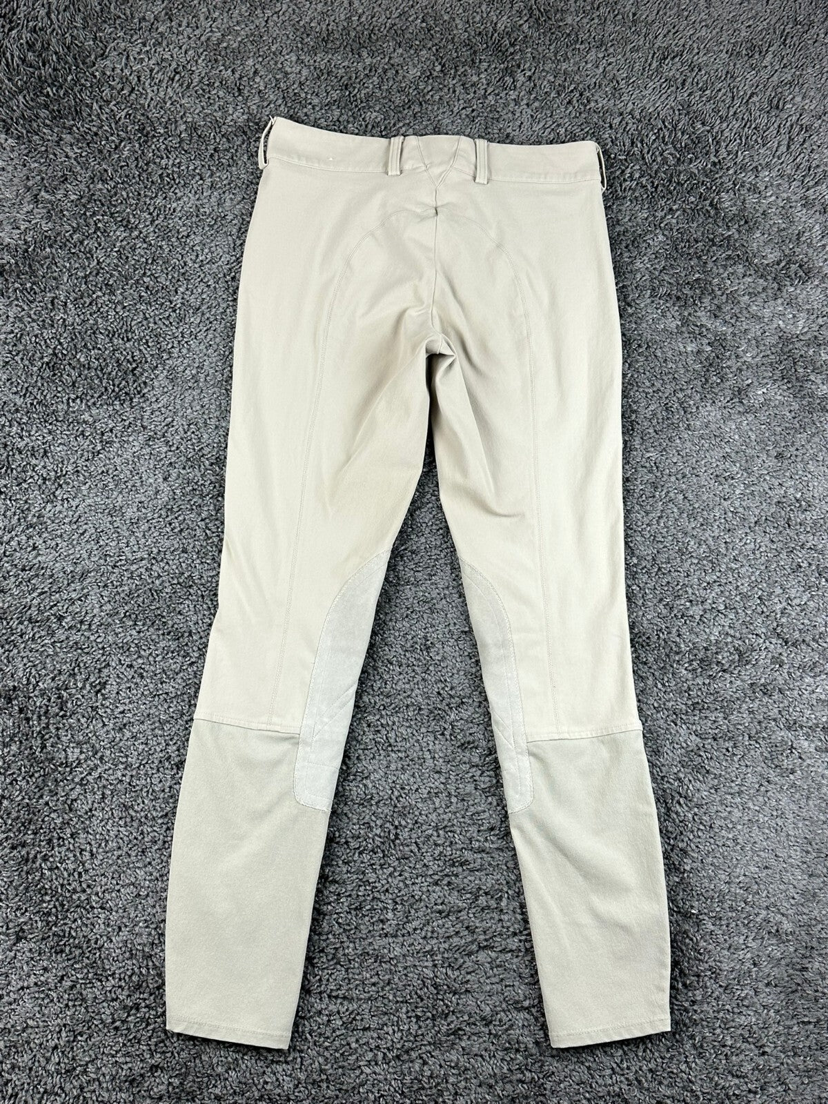 Ariat Womens 28L Beige Olympia Pro Series Knee Patch Riding Breeches